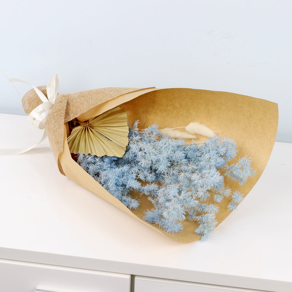 Flowers Across Australia | Preserved Bouquet Bubbly Blue