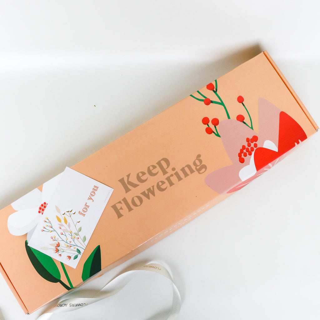 Noel Dried Flower Bouquet Box