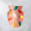 Mini Paper Vase - Hamsa