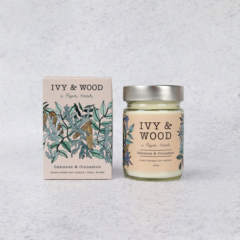 Ivy & Wood Botanical Oak Moss & Cinnamon